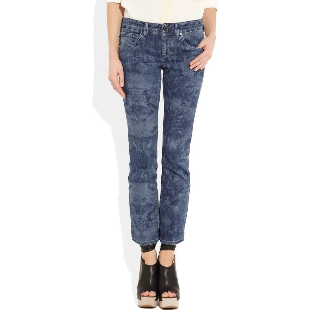 Stella McCartney Hawaiian Print Jeans